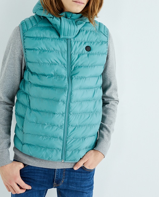 Imagen 0 de Chaleco exterior de hombre con capucha tejido thermolite