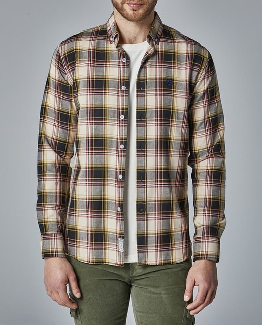 Imagen 0 de Camisa de hombre de cuadros corte slim