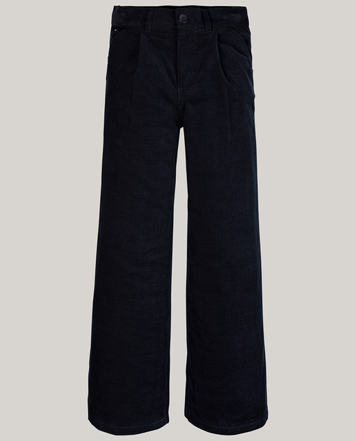 Imagen 0 de Pantalones de bebé niña de micropana con pinzas