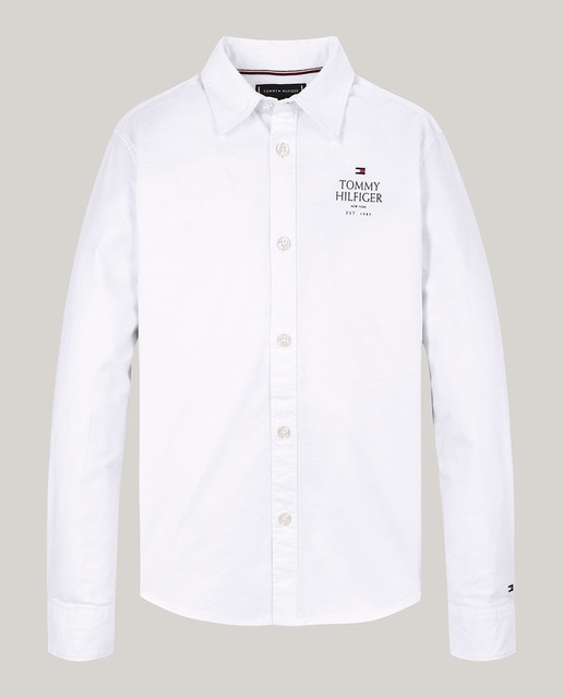 Imagen 0 de Camisa de bebé niño lisa de manga larga