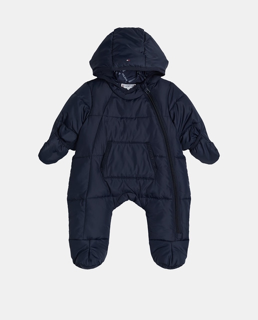 Imagen 0 de Chaqueta acolchada de bebé niño con capucha y cremallera