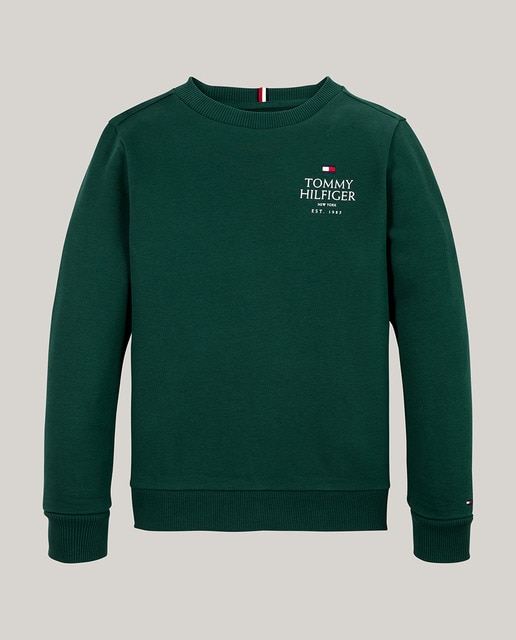 Imagen 0 de Sudadera de bebé niño sin capucha y con cuello redondo
