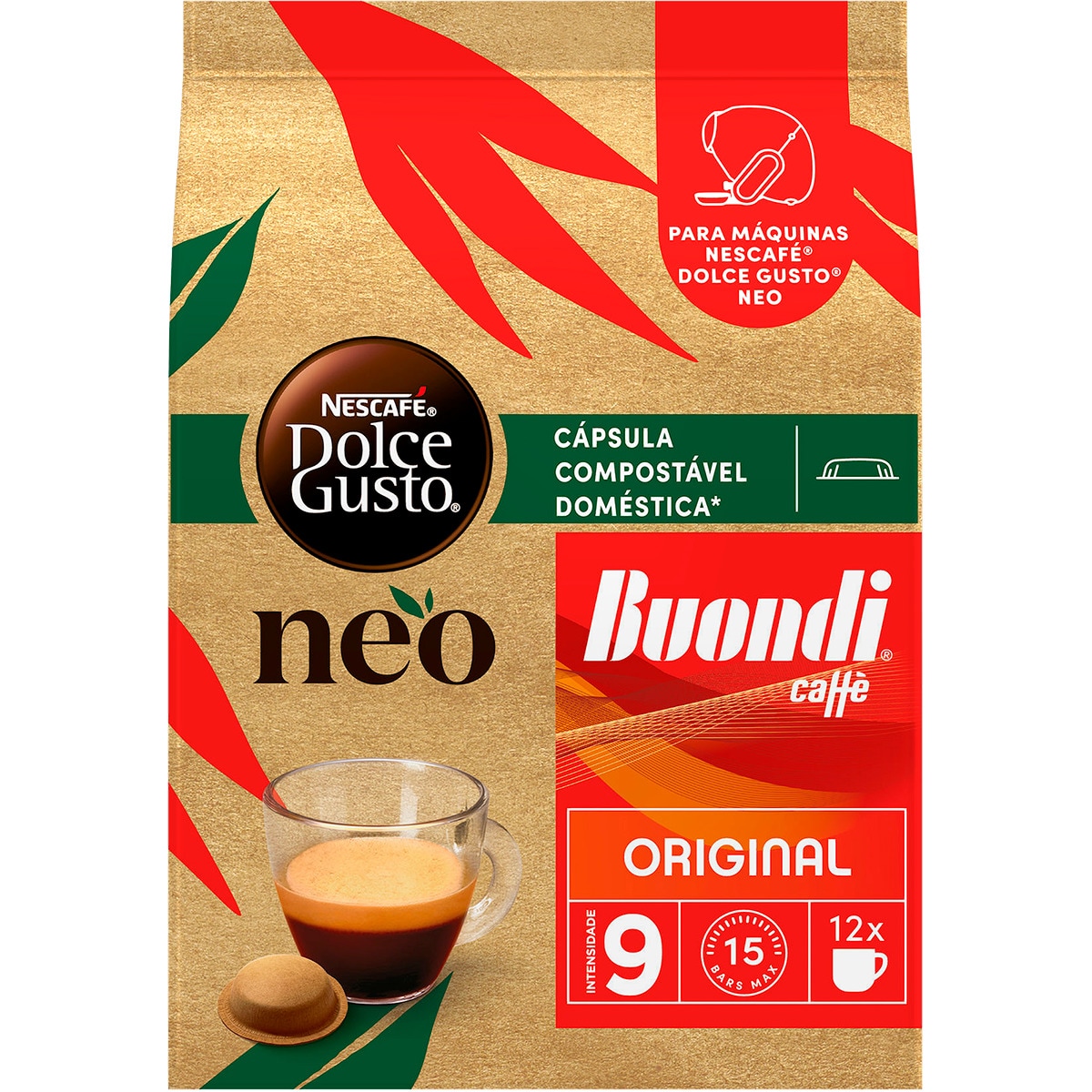 Café Expresso Buondi embalagem 12 unidades