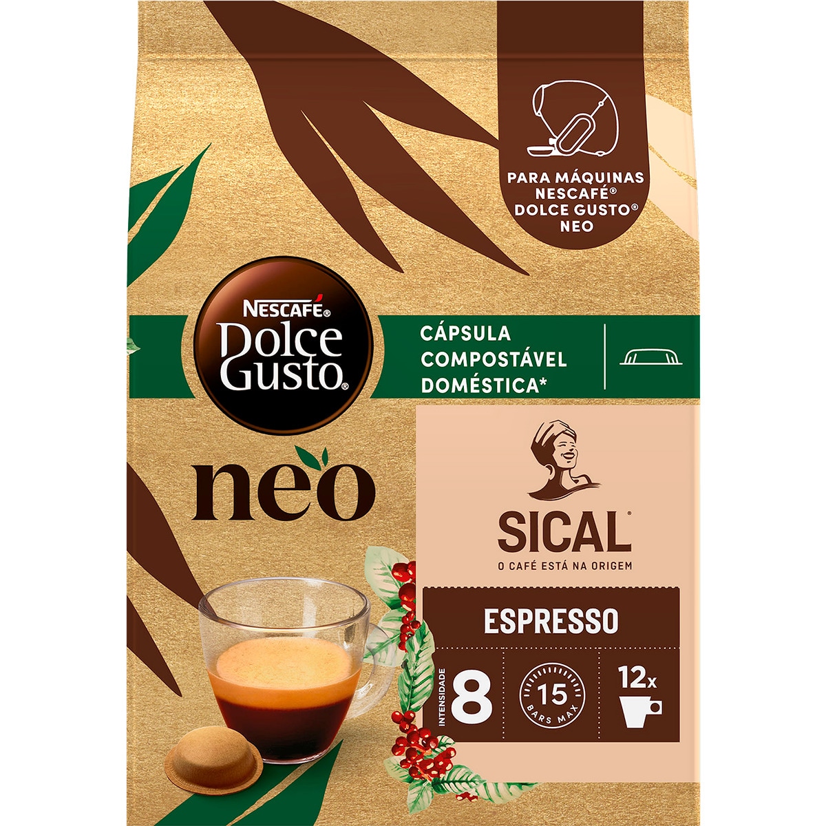 Café Expresso Sical embalagem 12 unidades
