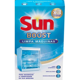 Limpa Máquinas de Loiça Desengordurante & Anti-Calcário embalagem 120 g - Sun