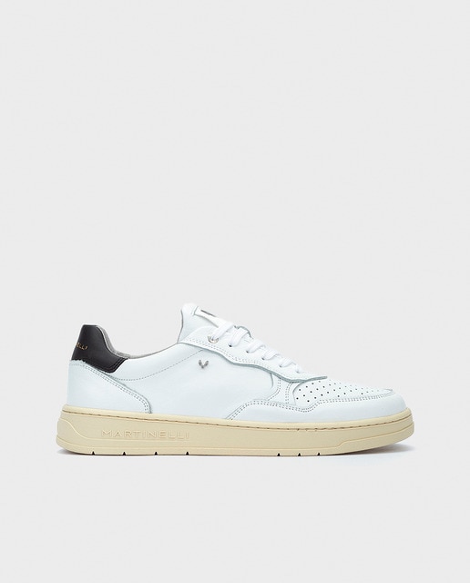 Imagen 0 de Zapatillas de hombre tipo basket bajas en piel