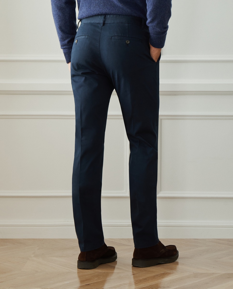 Slim Fit Pantalon Caballero Corte Ingles Pantalón Chino Corte