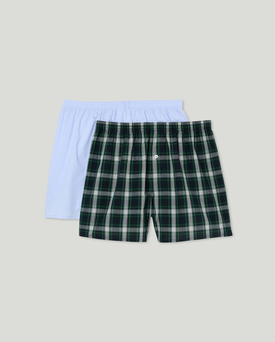 IDORIC Boxers Cortos Para Hombre, 100% Algodón, Suave