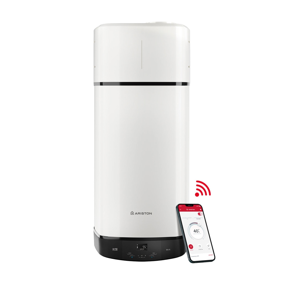 Aerotermo Ariston 80 litros WiFi - NUOS P.S2 80WH 2