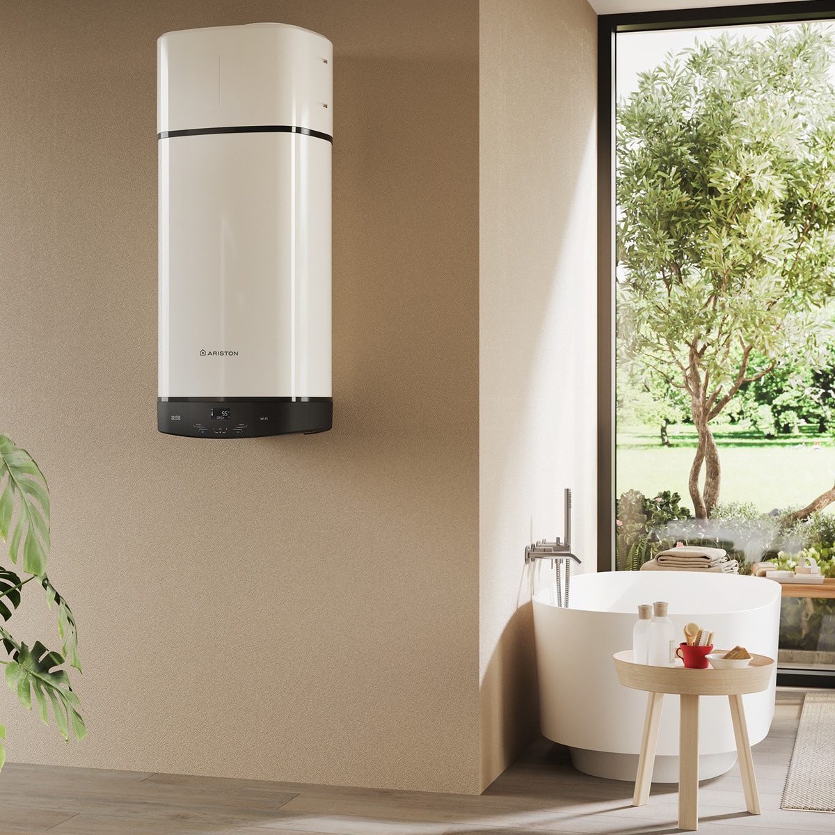 Aerotermo Ariston 100 litros WiFi  - NUOS P.S2 110WH 6