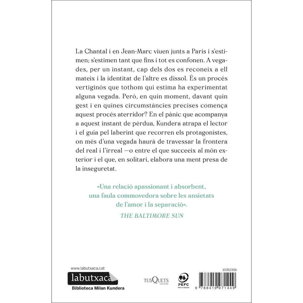 La identitat (Bolso) 2