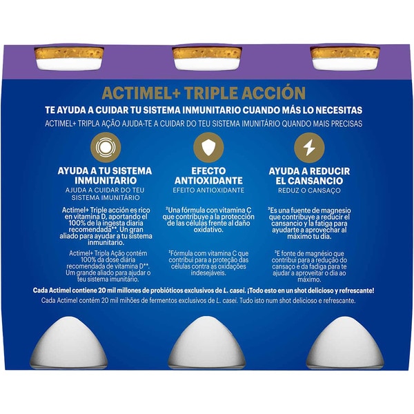 + L. Casei with blueberry and cranberries, gluten-free 6-pack units 100 g