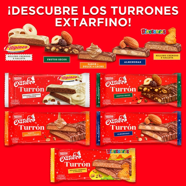 Filipinos Turrón mit cremiger Keksfüllung Tafel 232 g