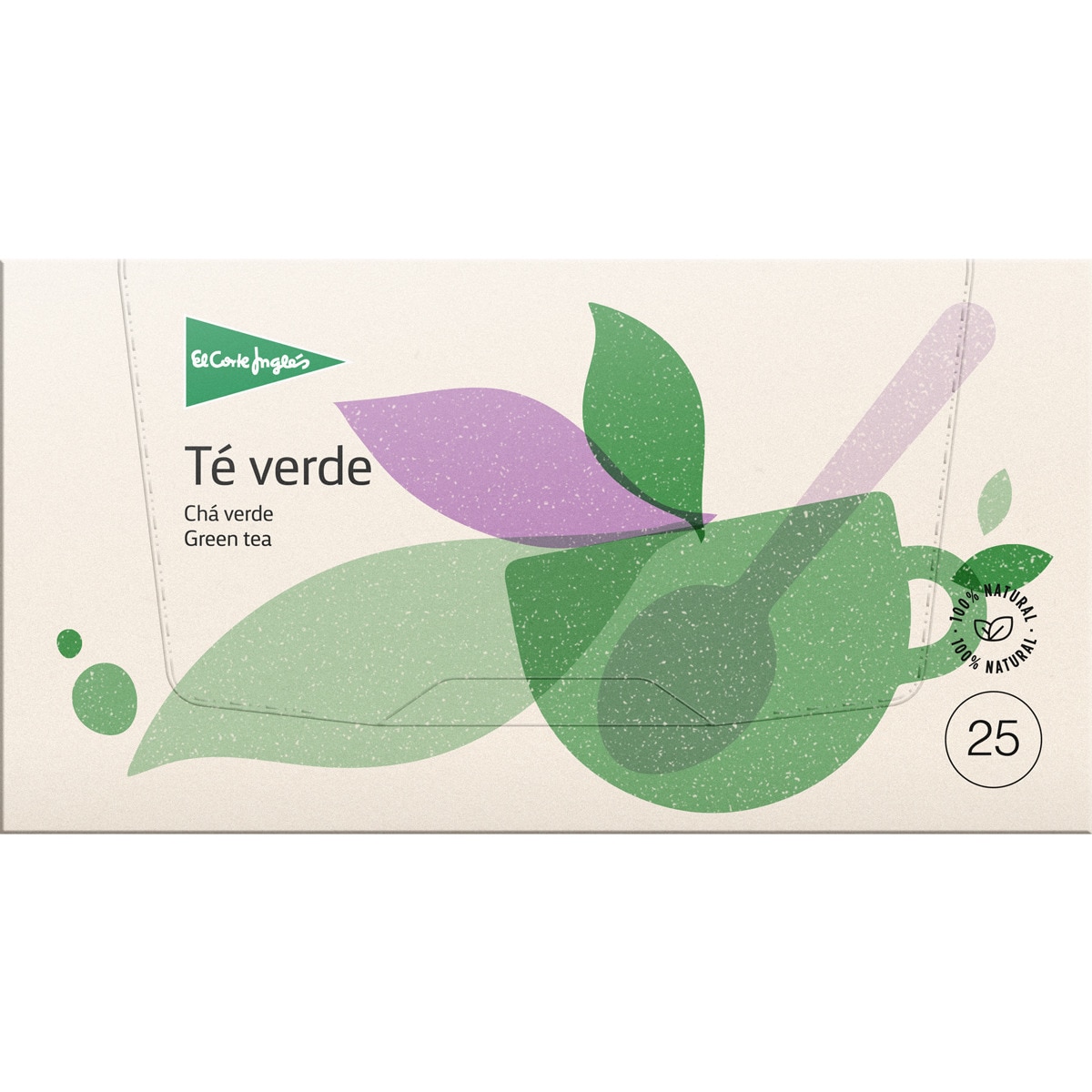 té verde estuche 25 bolsitas