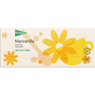 infusión de manzanilla estuche 25 bolsitas - El Corte Ingles