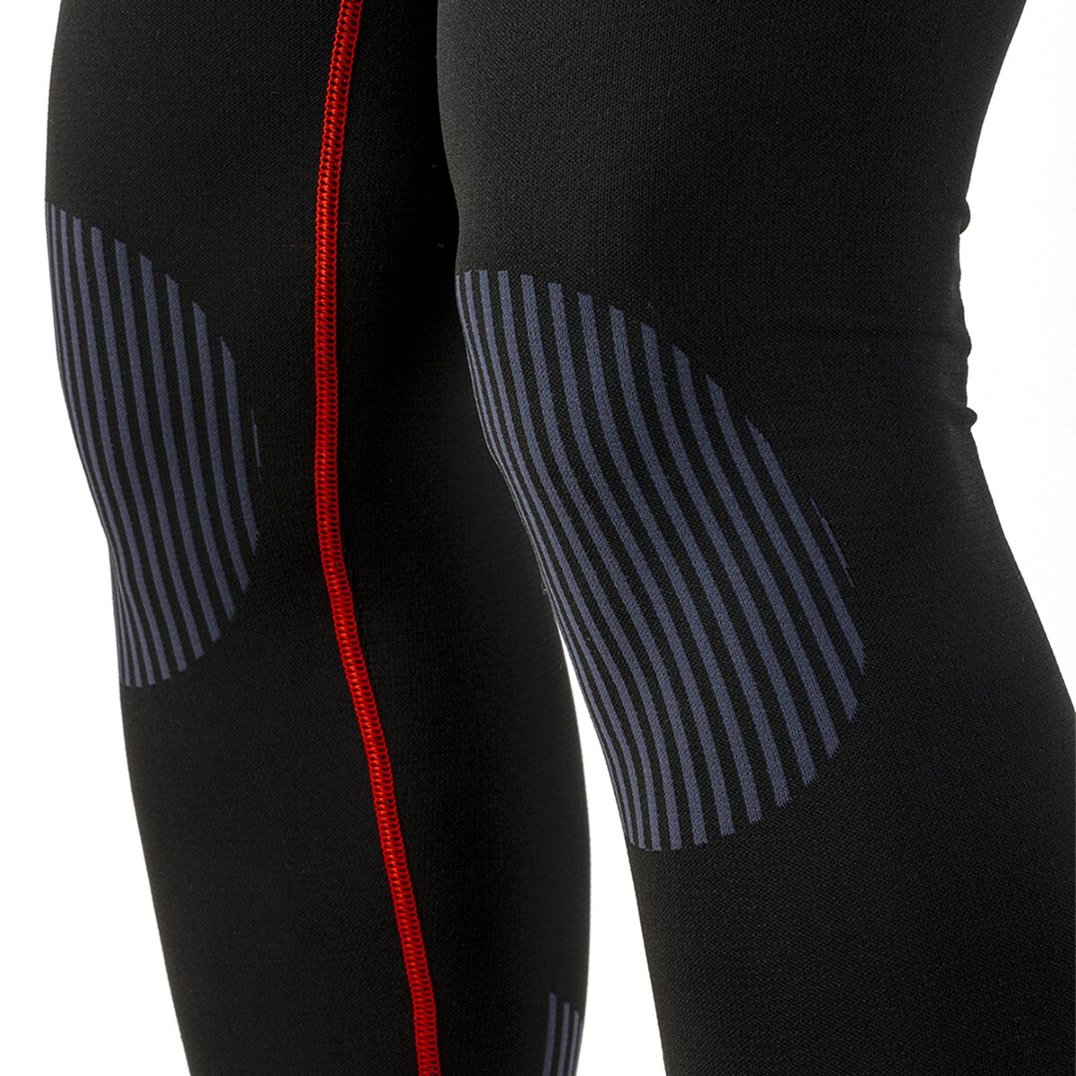 Leggings de Homem Black Silver Pant Preto-4