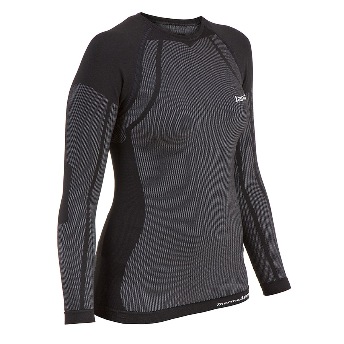 Camisola Interior Térmica de Mulher Cold Lady Preto / Branco-2