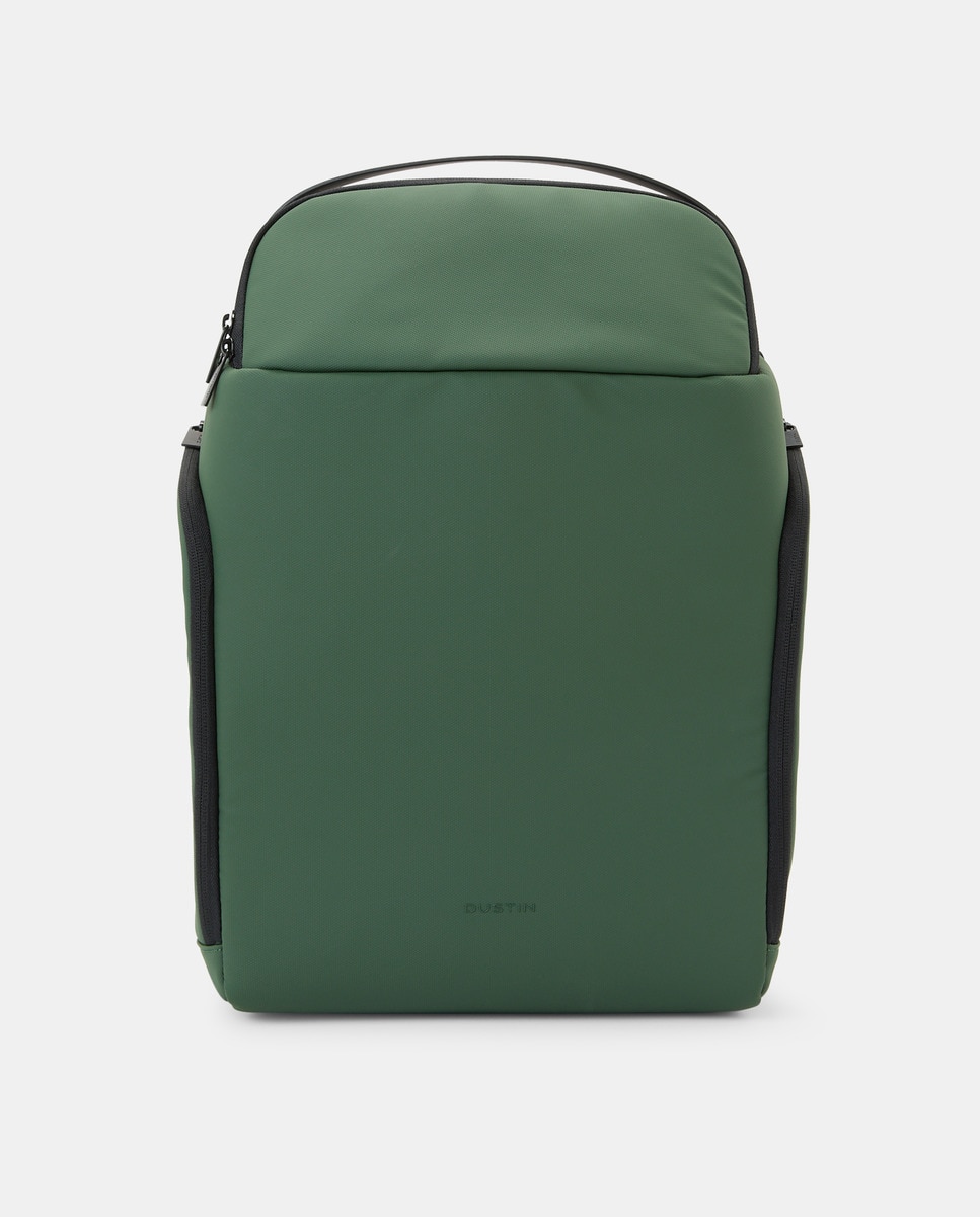 Mochila de Textura Engomada Verde-1