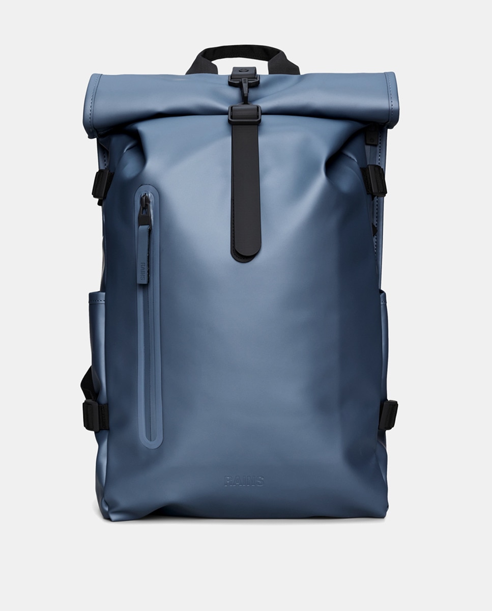 Mochila Impermeável Grande Rolltop Rucksack Large Azul-1