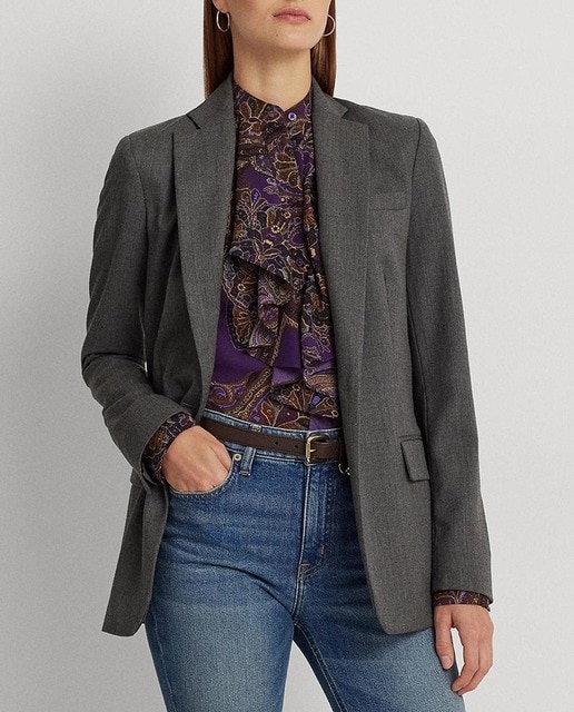 Imagen 0 de Blazer de mujer de lana con botón