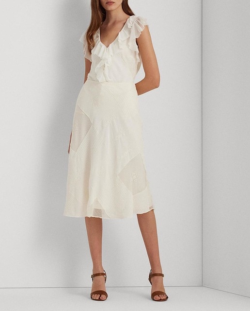 Imagen 0 de Falda midi con patchwork