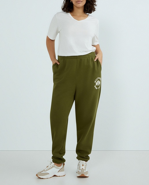 Imagen 0 de Pantalón de mujer de chandal con cintura baja