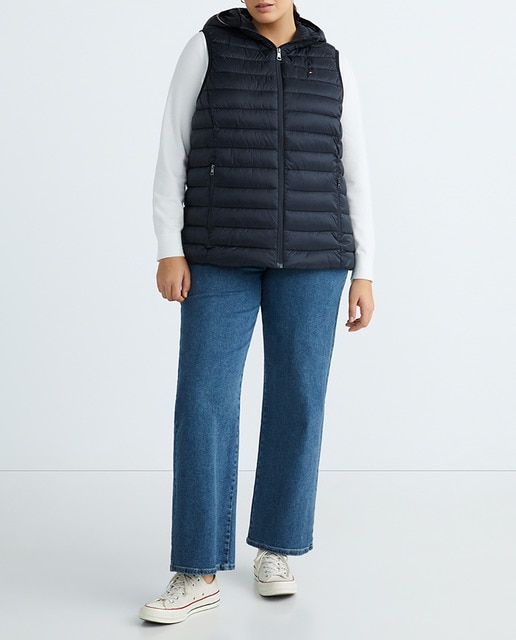 Imagen 0 de Chaleco de mujer acolchado con capucha