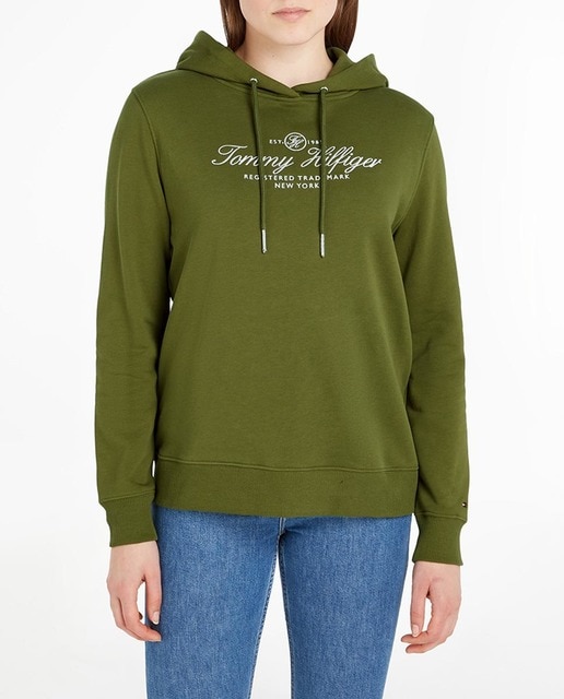 Imagen 0 de Sudadera de mujer con capucha y manga larga