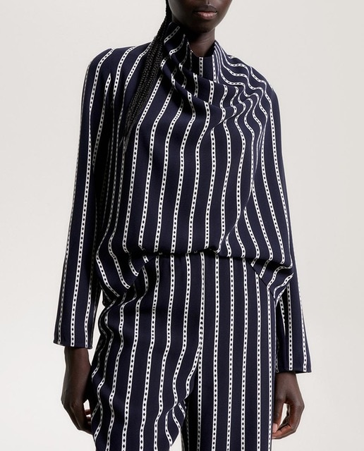 Imagen 0 de Camisa de mujer fluida de manga larga