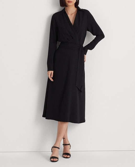 Imagen 0 de Vestido largo manga larga