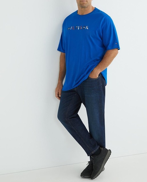 Imagen 0 de Camiseta de hombre Tommy Hilfiger de manga corta tallas grandes