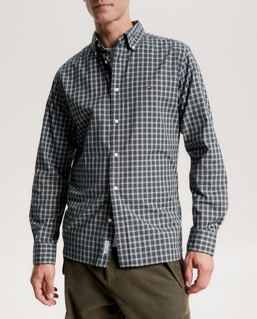 Imagen 0 de Camisa de hombre de cuadros regular fit