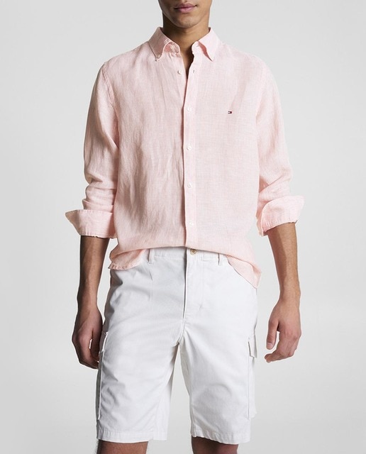 Imagen 0 de Camisa de hombre slim fit de manga larga