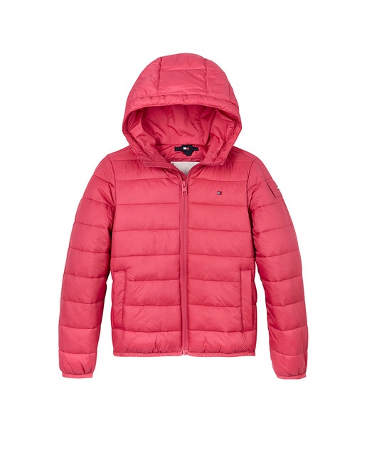 Imagen 0 de Chaqueta plumífera de bebé niña con capucha