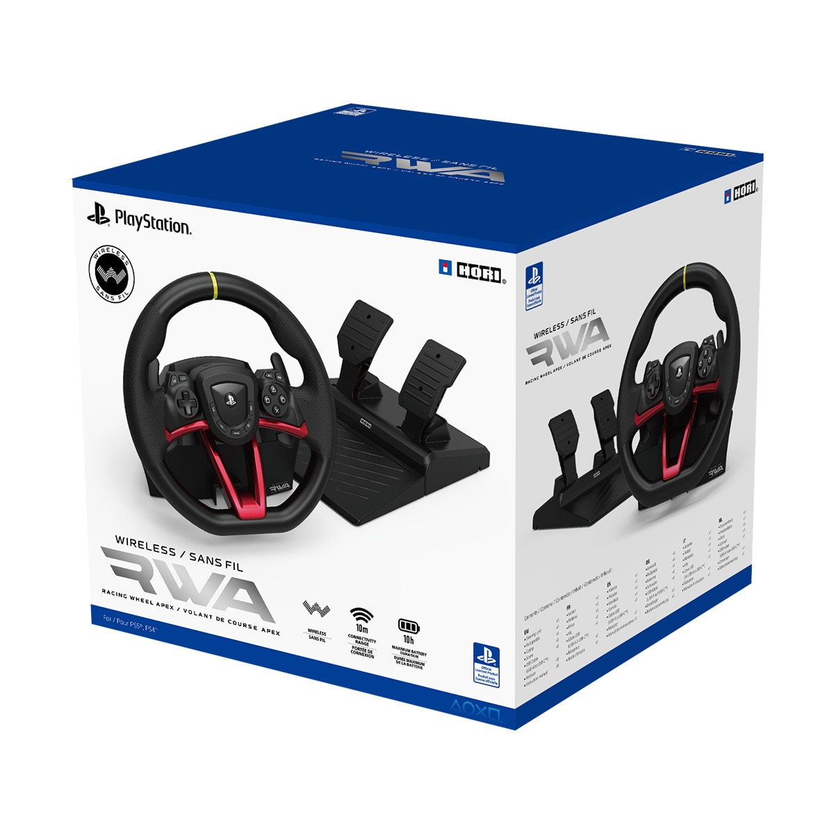 Volante Sem Fios Apex para PlayStation 5 / PlayStation 4 / PC Hori 6