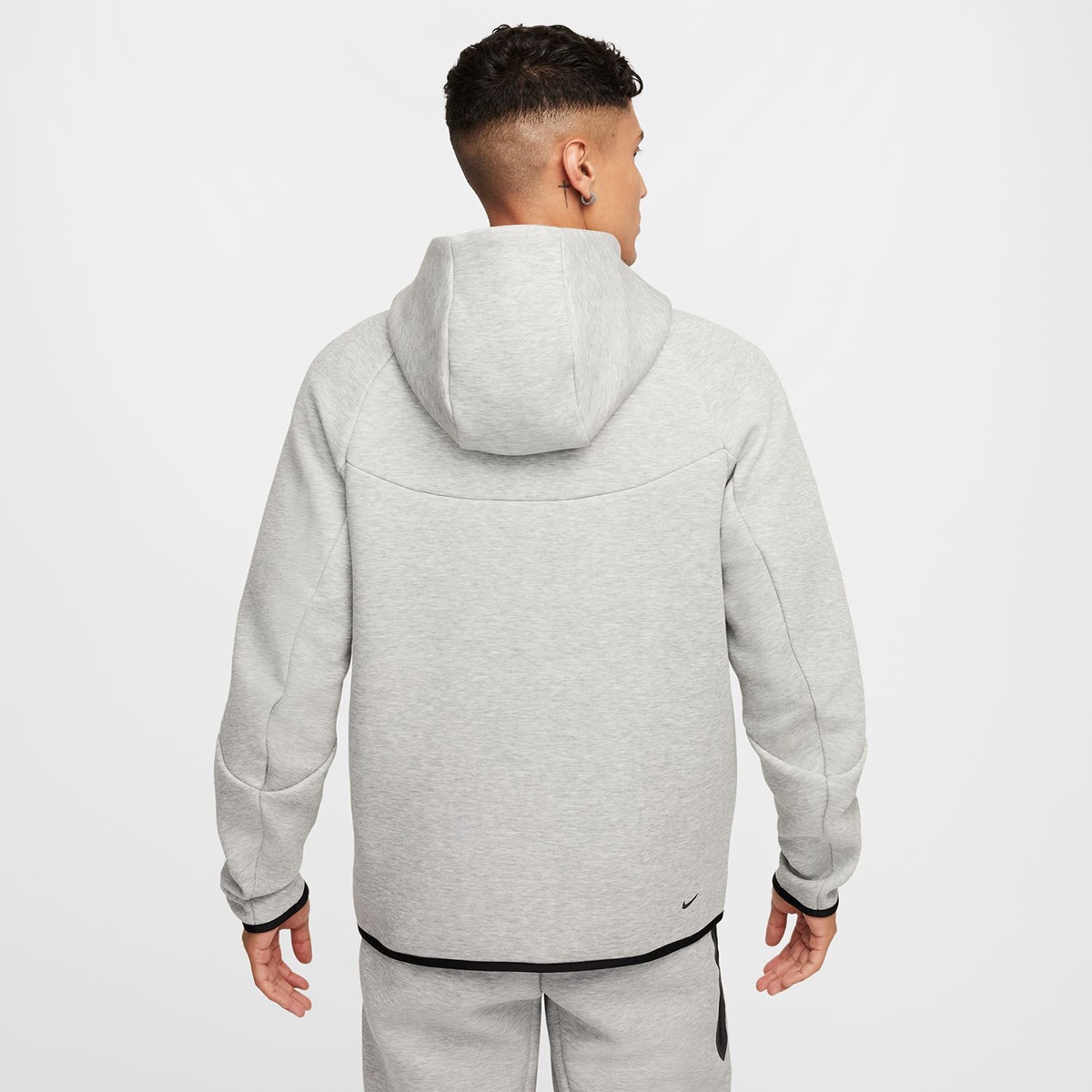 Sweatshirt de homem Tech Fleece Nike Cinzento-2
