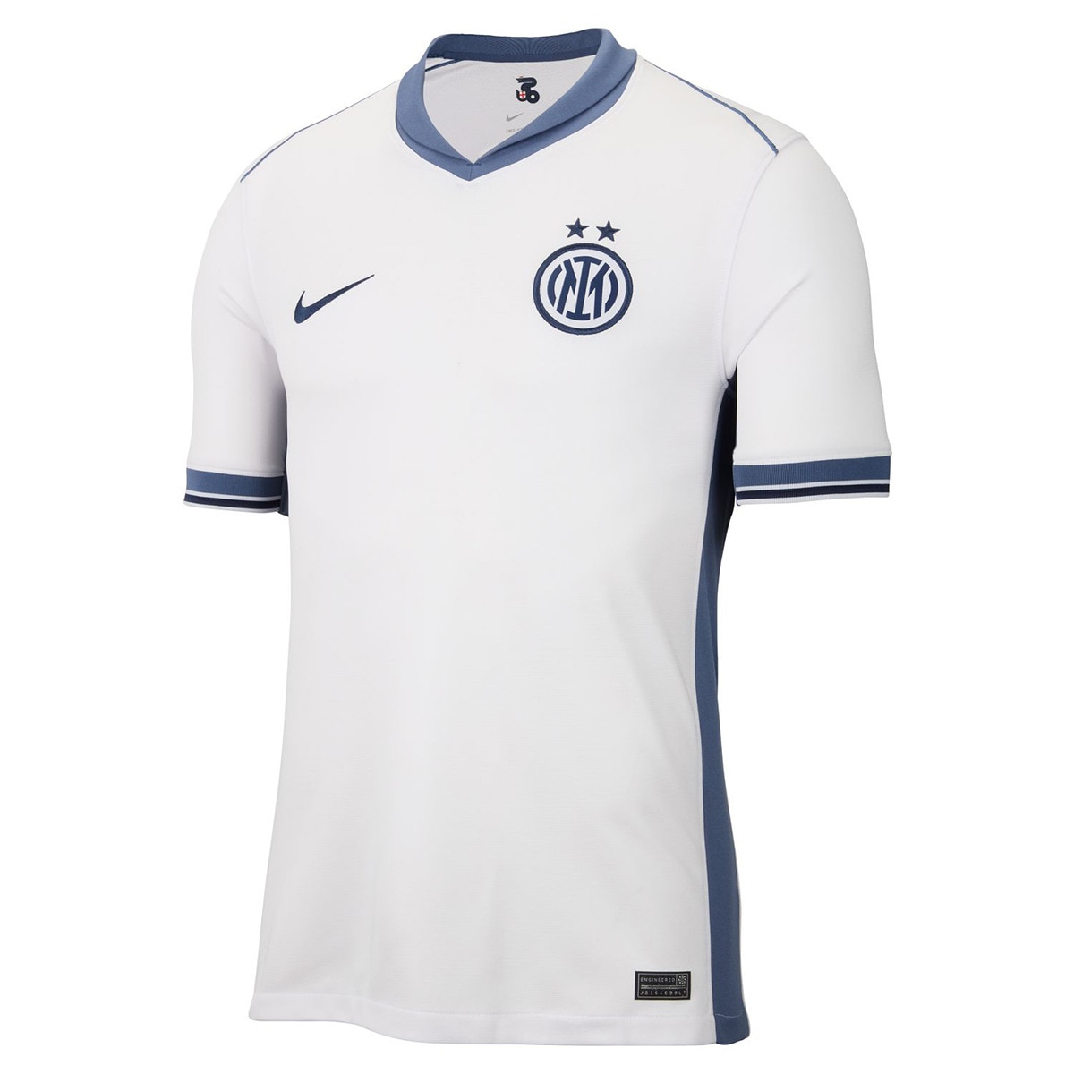 T-shirt de Homem 2.º Equipamento Inter de Milán 2024-2025 Stadium Branco-1