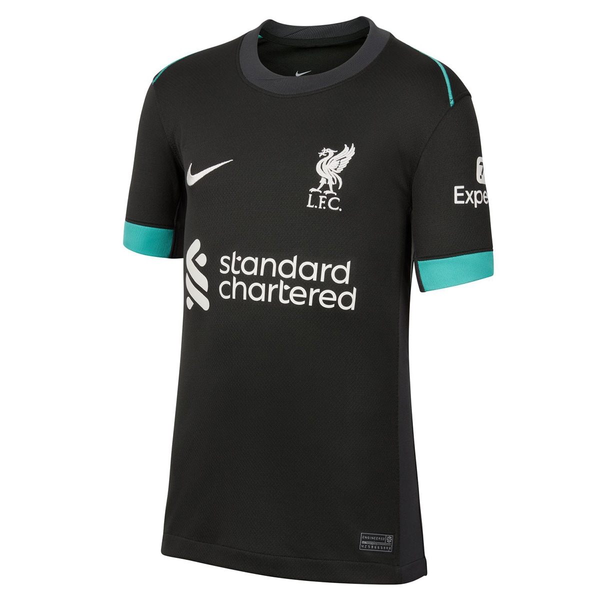 T-shirt de Criança 2.º Equipamento Liverpool FC 2024-2025 Stadium Verde-7