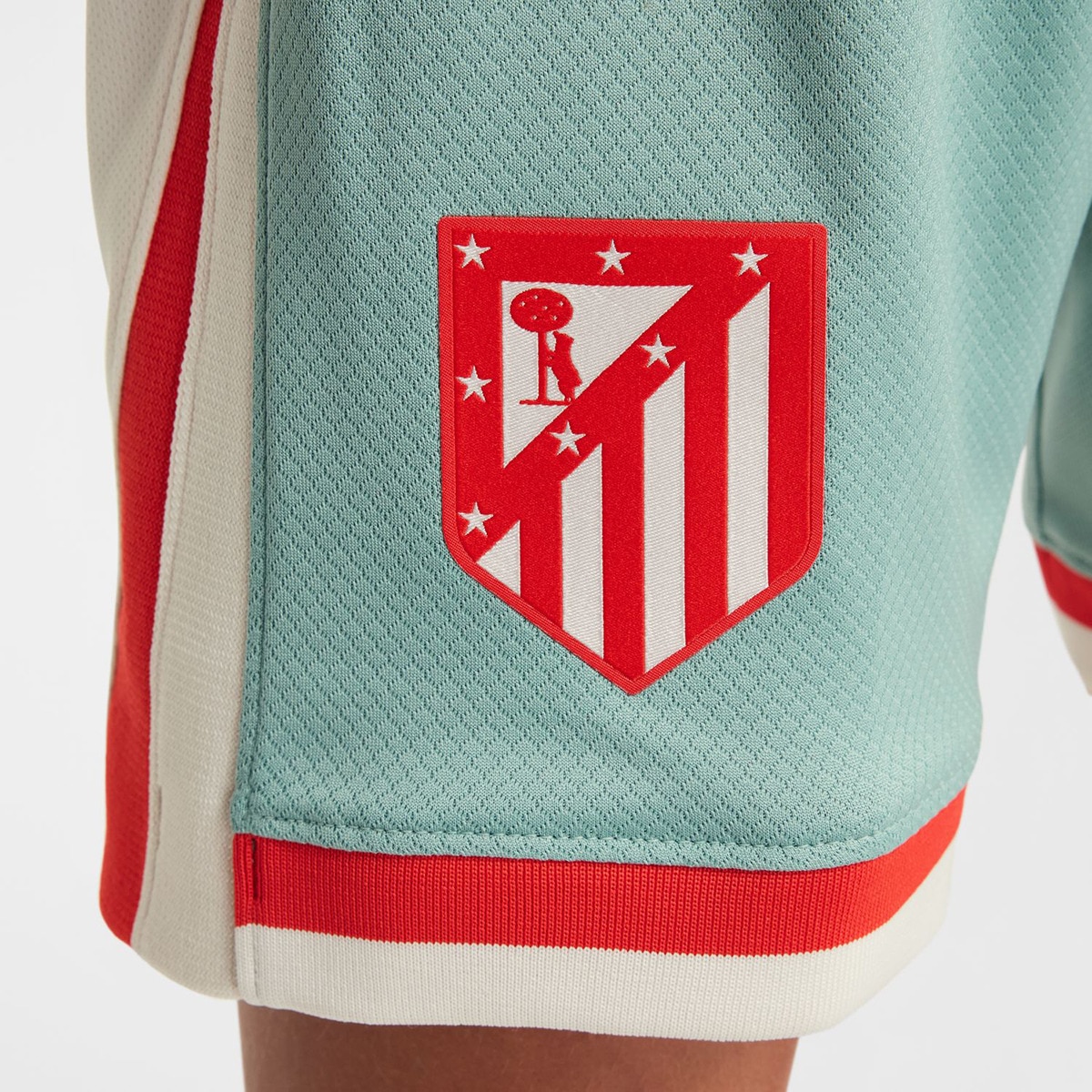 Calções de Criança 2.º Equipamento Atlético de Madrid 2024-2025 Stadium Cinzento-5