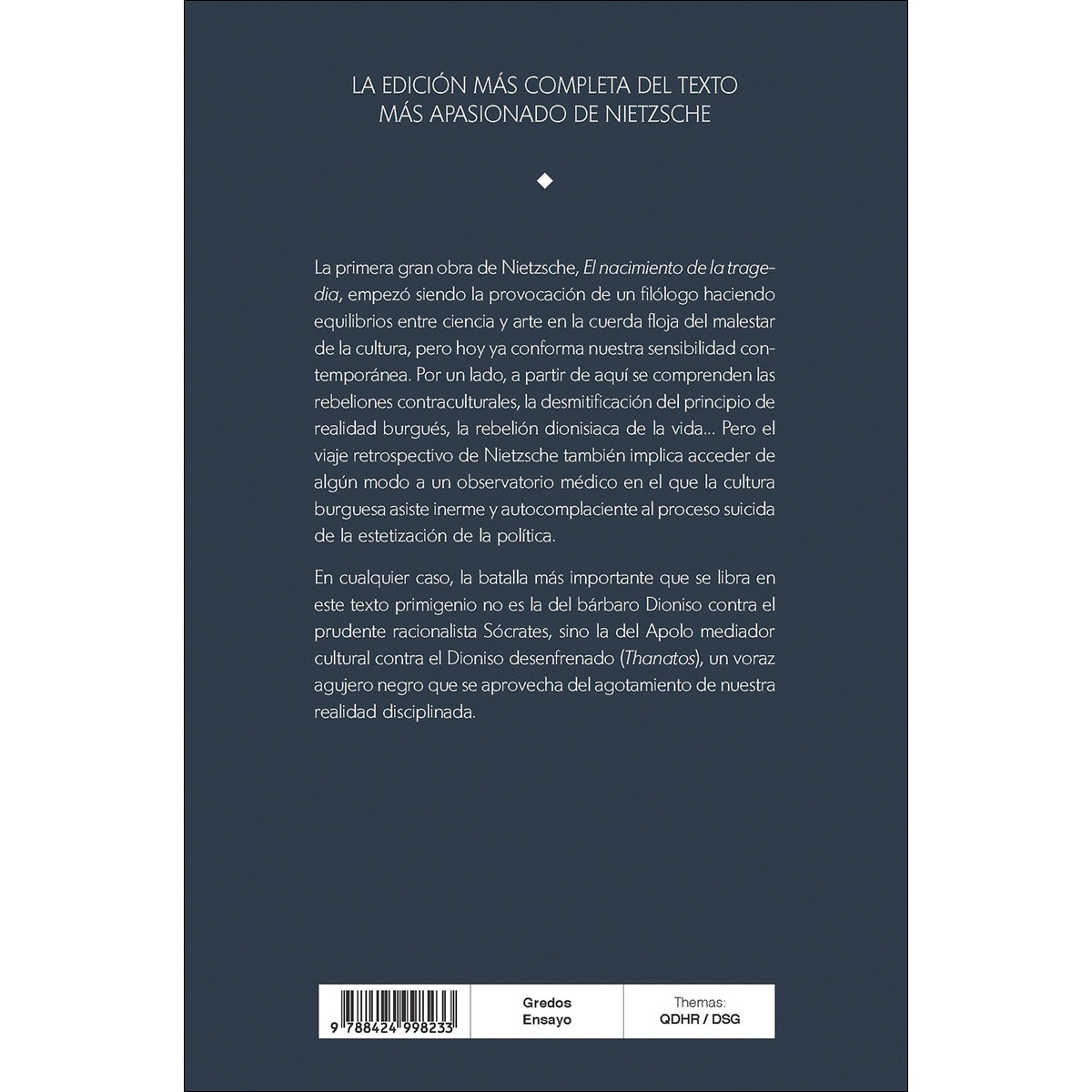 El nacimiento de la tragedia (Capa mole) 2