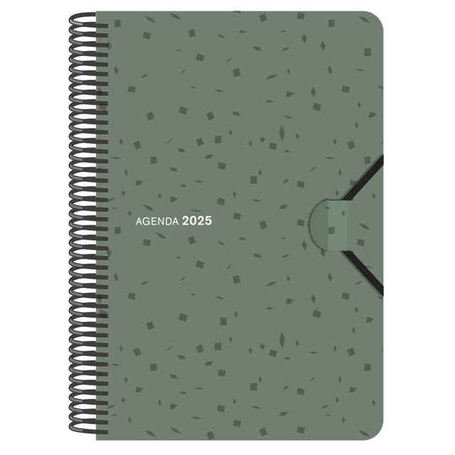 Imagen 0 de Agenda anual 2025 1 día por página Seoul Verde Senfort