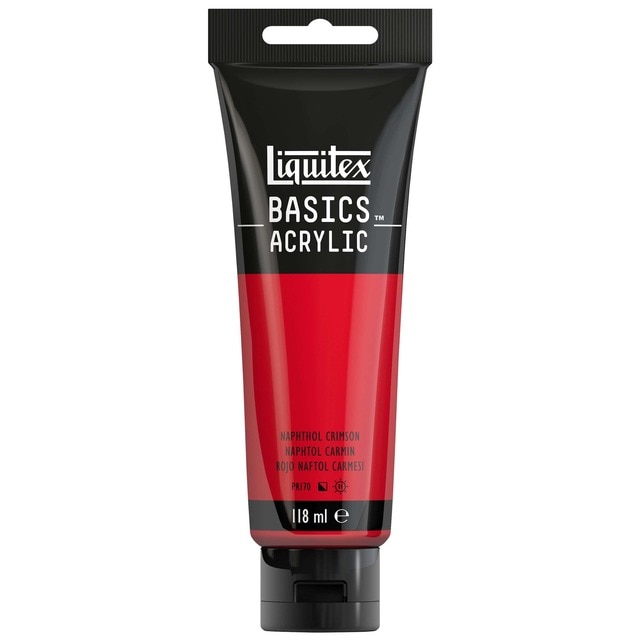 Imagen 0 de Liquitex Acrílico Basics Rojo Naftol Carmesí 118ml