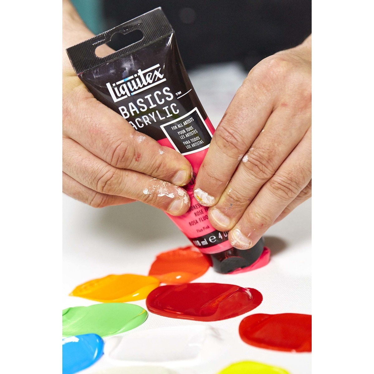 Liquitex Acrílico Basics Violeta Azul Claro 118ml 3