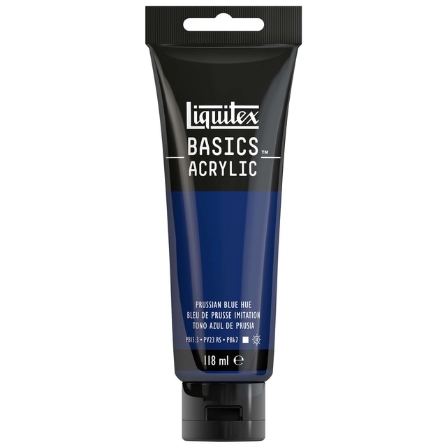 Imagen 0 de Liquitex Acrílico Basics Tono Azul de Prusia 118ml