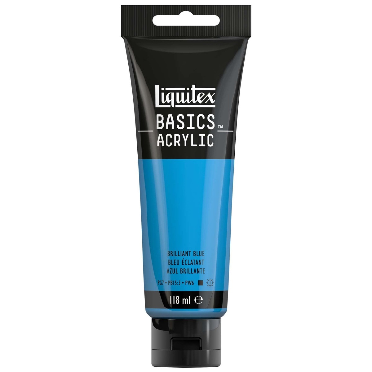 Imagem 0 de Liquitex Acrílico Basics Tom Azul Brilhante 118ml