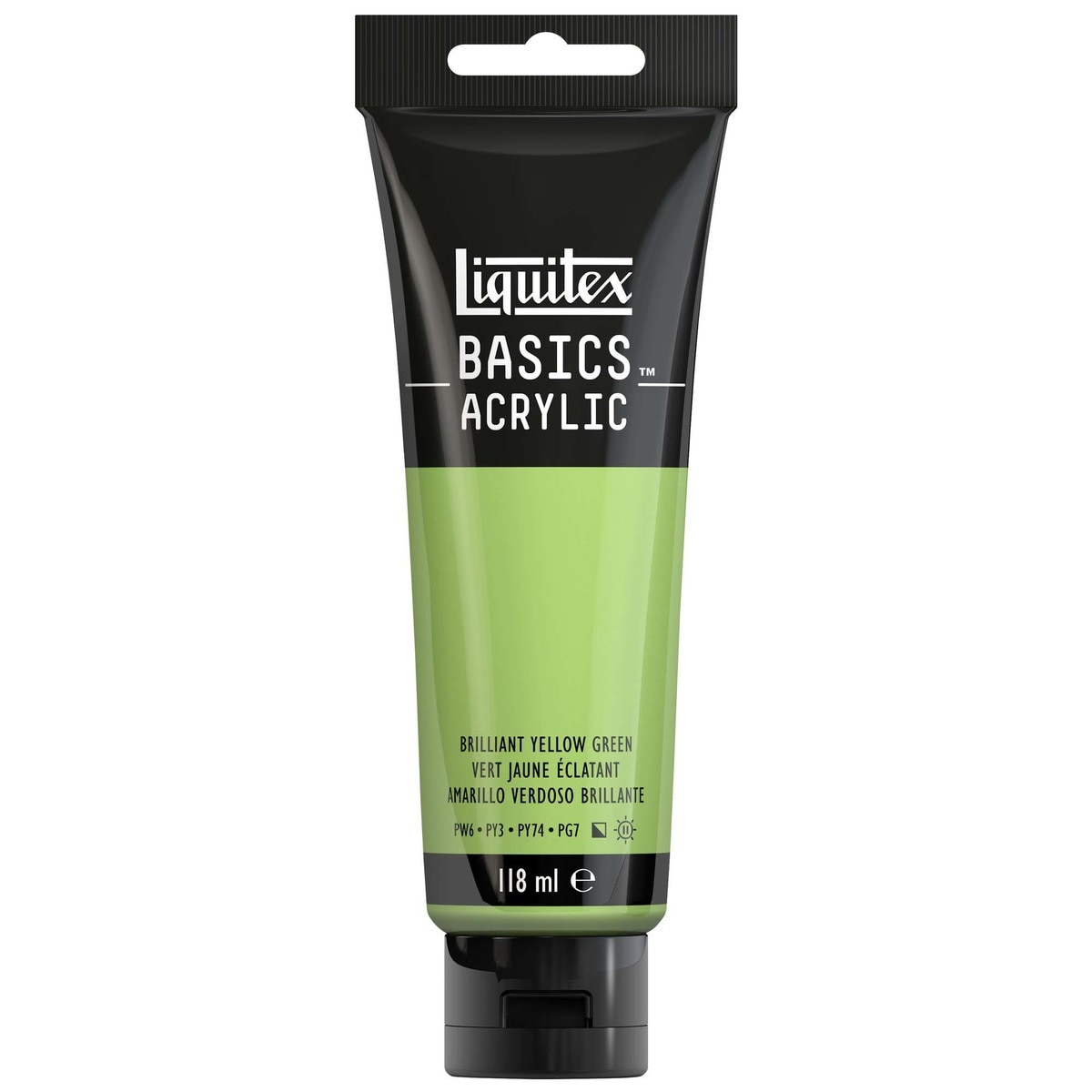 Liquitex Acrílico Basics  Amarelo Verdoso Brilhante 118ml 1