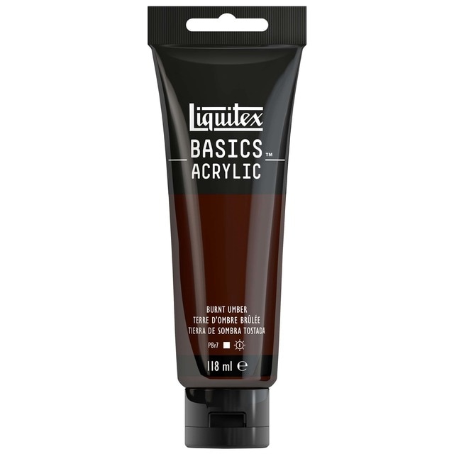 Imagem 0 de Liquitex Acrílico Basics  Terra de Sombra Tostada 118ml