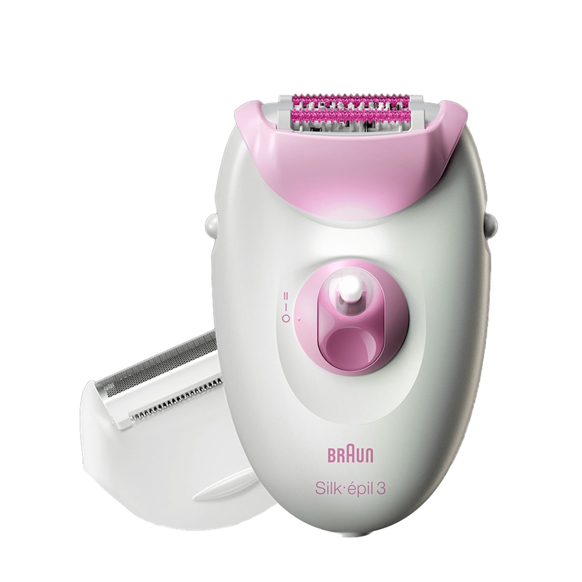 Depiladora eléctrica Braun Silk-épil con capuchón con rodillo de