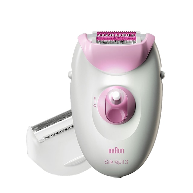 Imagen 0 de Depiladora eléctrica Braun Silk-épil 3 con capuchón con rodillo de masaje
