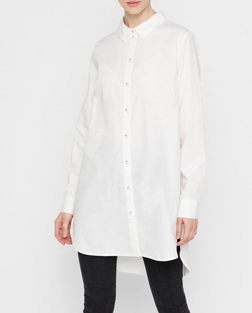 Imagen 0 de Camisa larga de mujer